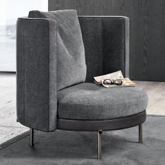 Italian luxury sofa chair modern furniture creative living room chair