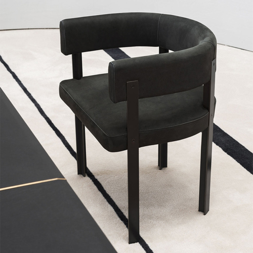 Metal Leg Dining Chair Luxury Modern Italian Dining Room Chair