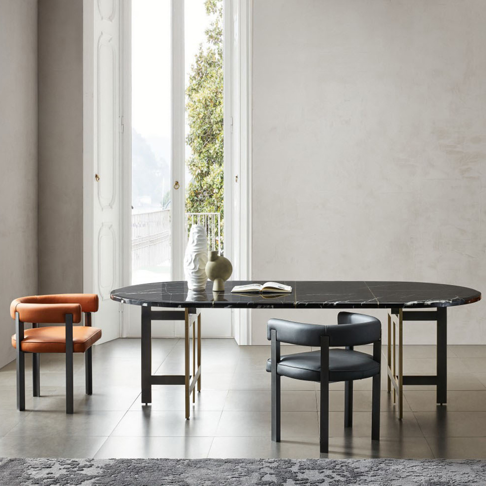 Metal Leg Dining Chair Luxury Modern Italian Dining Room Chair