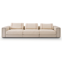 New luxury fabric sofa set modern design soft living room sofa