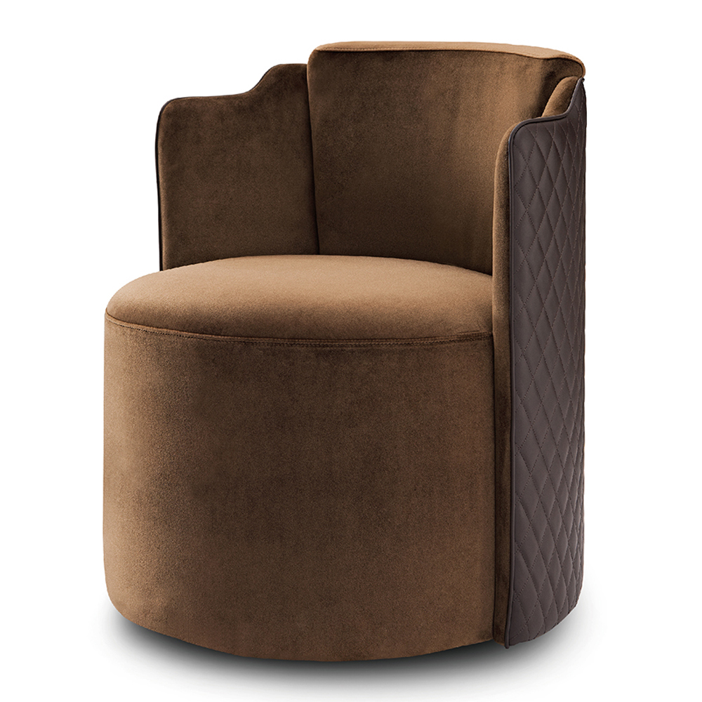 Luxurious, comfortable and contemporary lounge chair