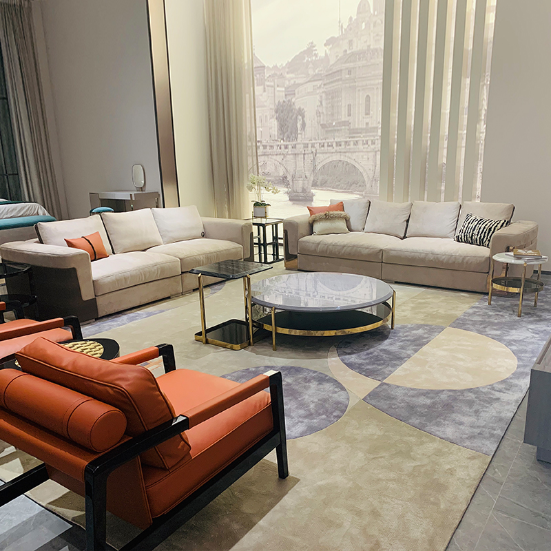 Modern design style fabric living room sofa