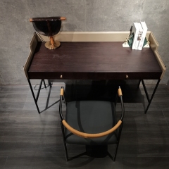 Italian Minimalist Office for Matte Black Desk