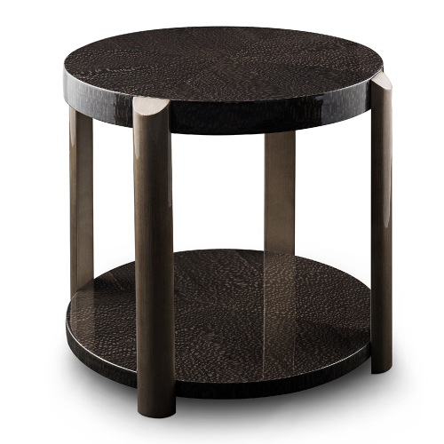Modern style design side table gray wooden living room side table