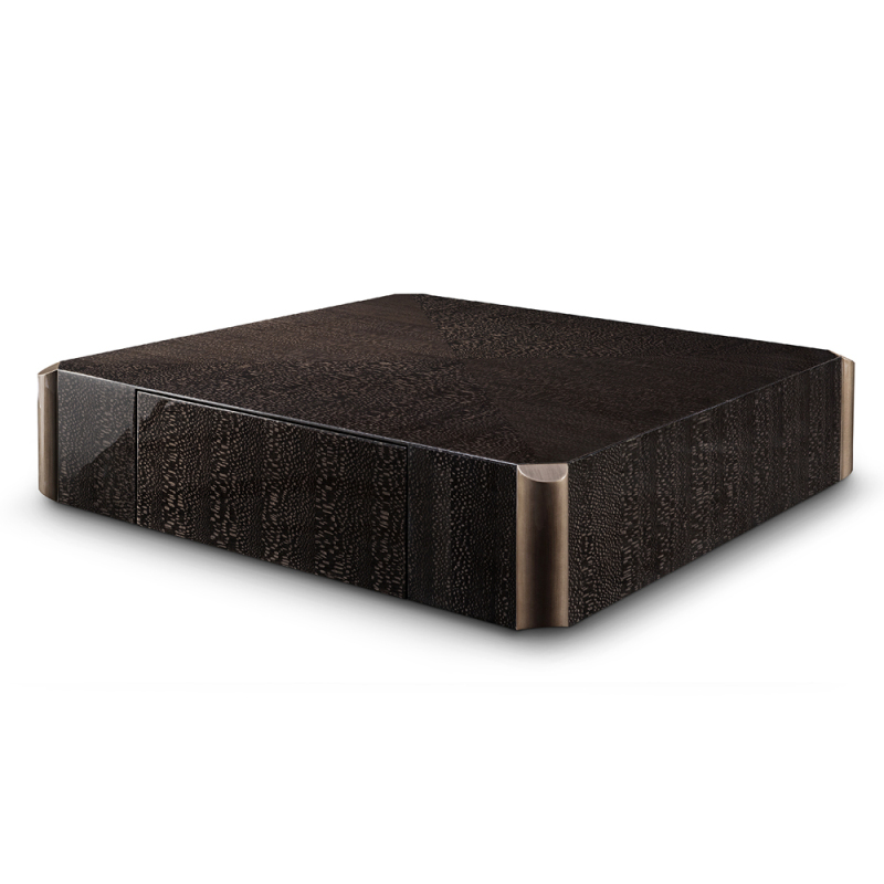 High quality luxury design modern black marble coffee table