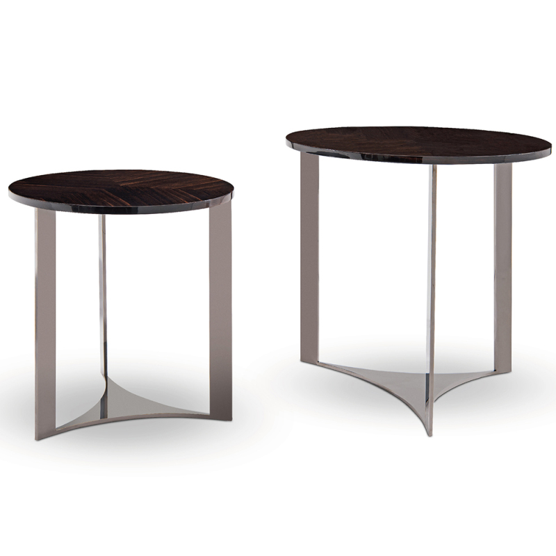 Italian minimalist design living room corner table