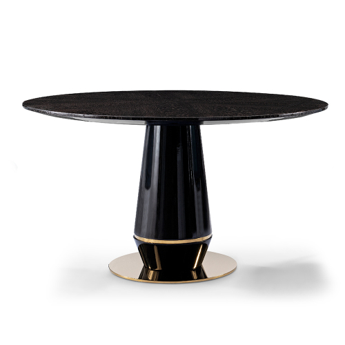 Elegant design dining table furniture wooden marble dining table
