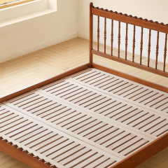 Simple Modern Wooden Bed Frame Set Furniture Side Table With Drawers Bedroom Bed
