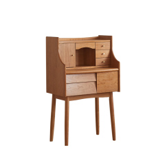 Modern furniture makeup table with mirror drawer wooden dresser
