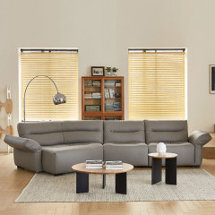 Modern Leather Sectional Sofa