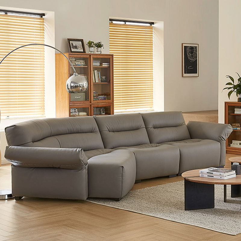 Modern Leather Sectional Sofa