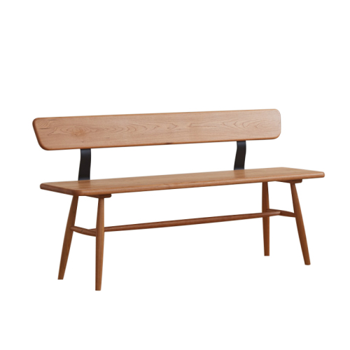Modern Italian Design Solid Wood Back Bench Kitchen Dining Room Chair