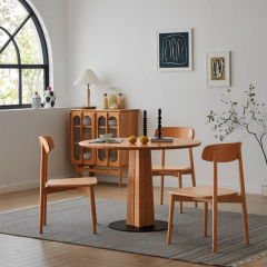 Modern Design Dining Table Dining Room Furniture Round Wooden Dining Table