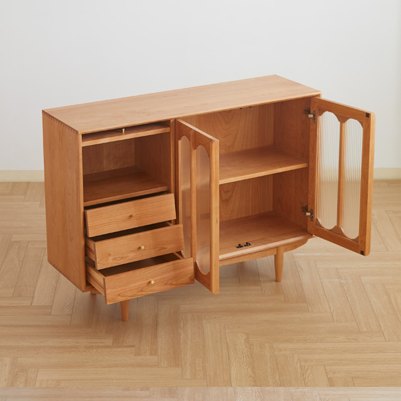 Modern Sideboard Home Furniture Dining Room Solid Wood Sideboard