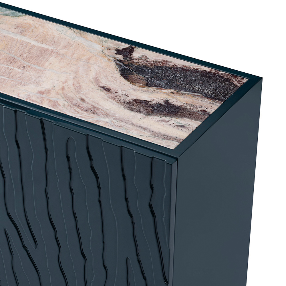 High-end luxury marble home storage sideboard