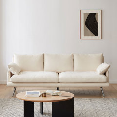 Italian minimalist sofa line-shaped modern design living room sofa