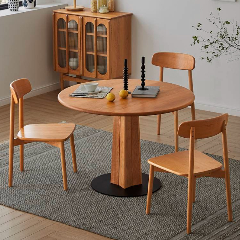 Modern Design Dining Table Dining Room Furniture Round Wooden Dining Table