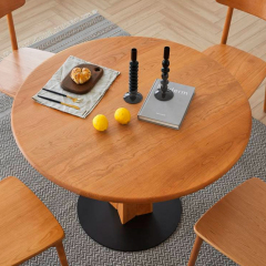 Modern Design Dining Table Dining Room Furniture Round Wooden Dining Table