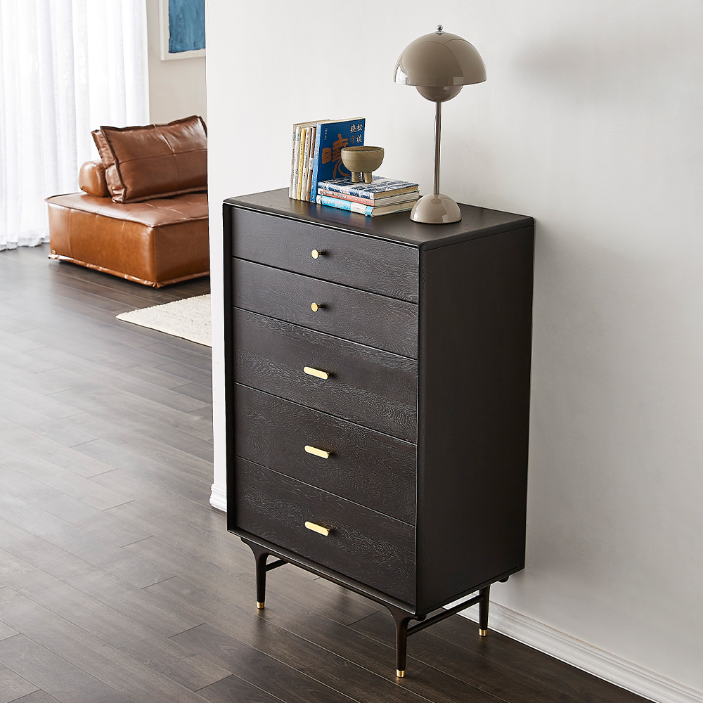 Home Modern Furniture Chest Of Drawers Solid Oak Wooden Chest Of Drawers