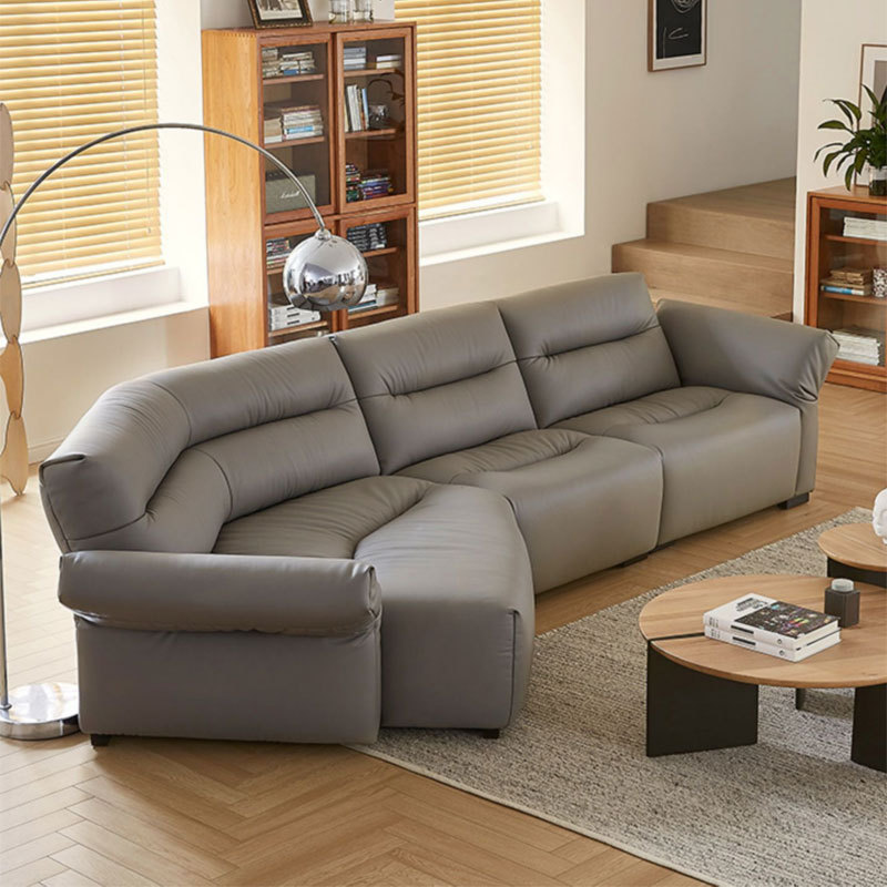 Modern Leather Sectional Sofa