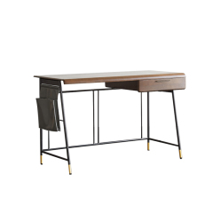 Modern desk office furniture desk book oak solid wood table