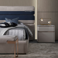 Luxury modern nightstand modern nightstand with marble top