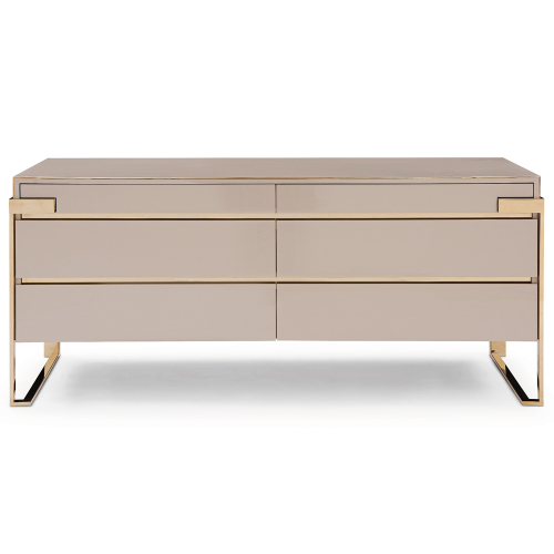 High-grade chest of drawers furniture cabinet wooden metal frame drawer chest of drawers