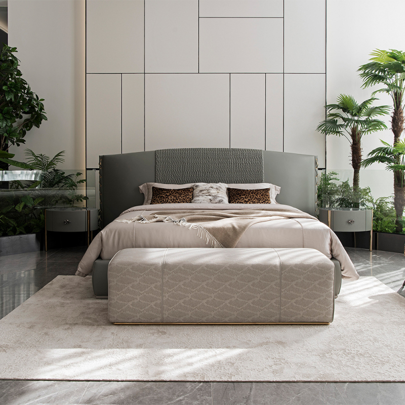 Modern bedroom furniture light luxury design bedside stool