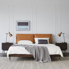 Modern Dresser Bed Bedside Table Wooden Bedroom Furniture Set Wooden