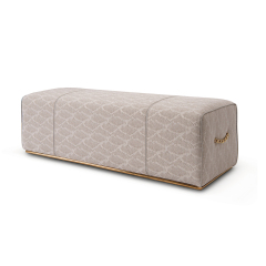 Modern bedroom bed stool furniture soft bench light luxury design bed stool