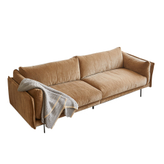 Modern Fabric Sofa - Simple Style Living Room Furniture