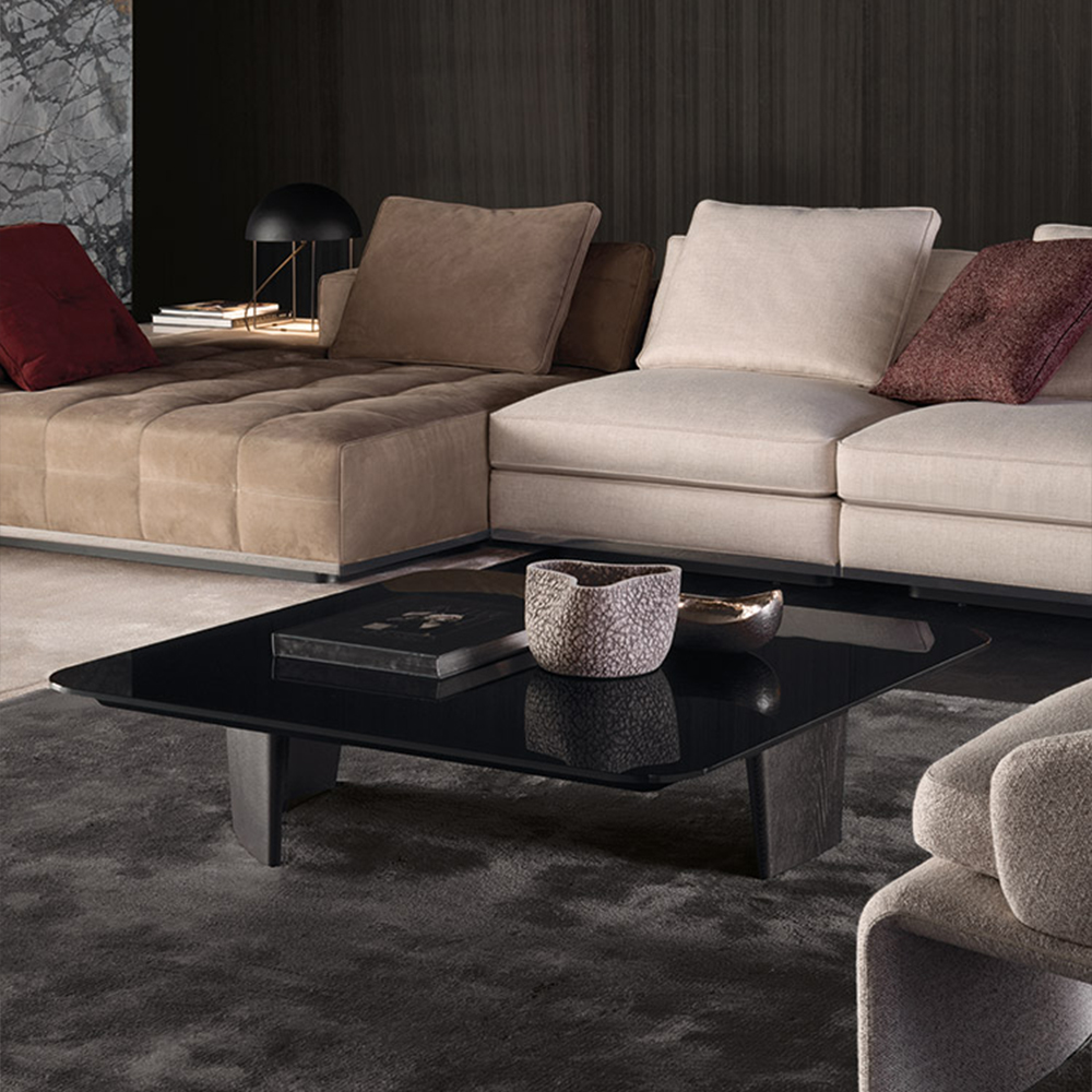 Stunning Marble Coffee Table with Soft Marble Tones