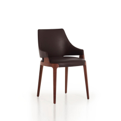 Modern Dining Room Chair Black Leather Dining Room Chair