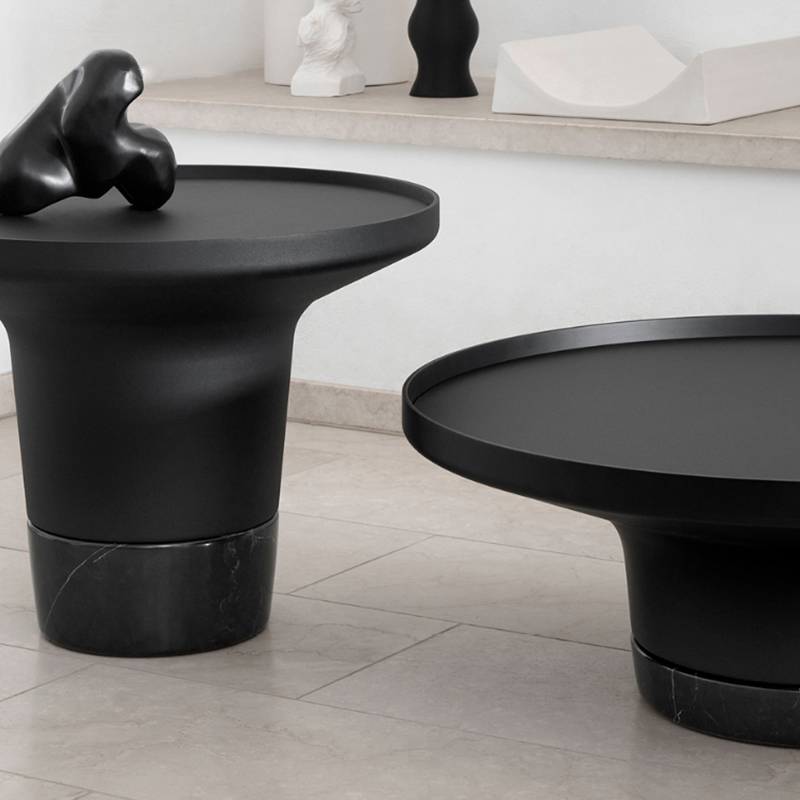 Modern Living Room Coffee Table Black Round Coffee Table Modern