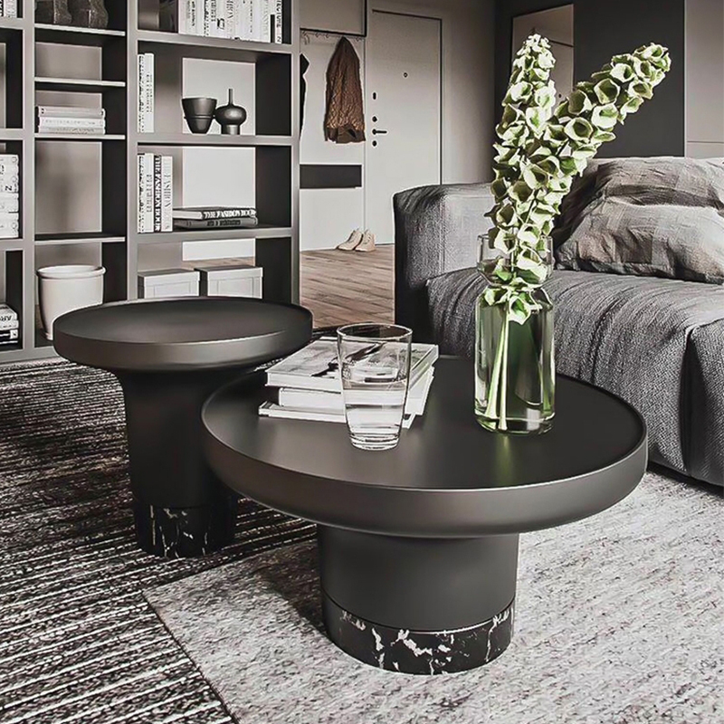 Modern Living Room Coffee Table Black Round Coffee Table Modern