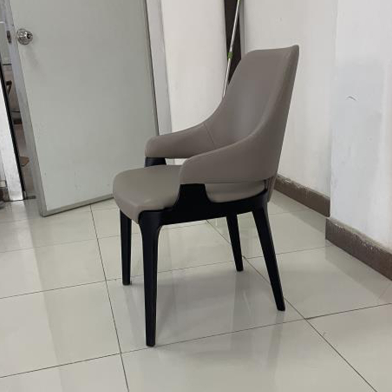 Modern Dining Room Chair Black Leather Dining Room Chair