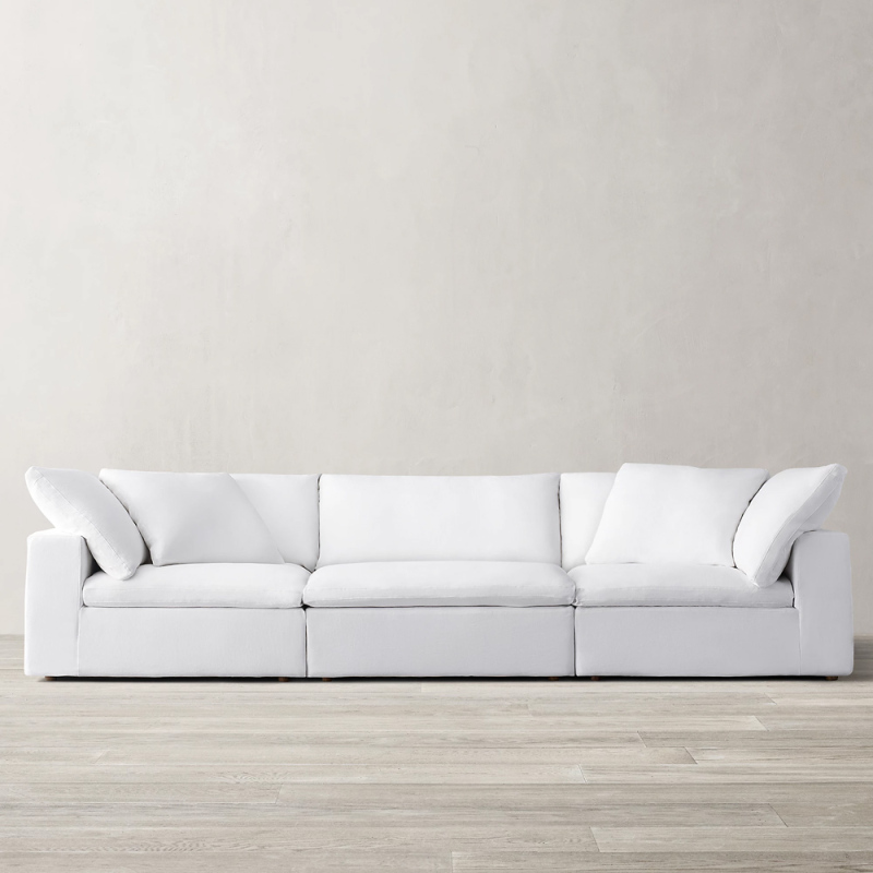 Modern Italian Style Living Room Furniture Set for Apartment Interior Design
