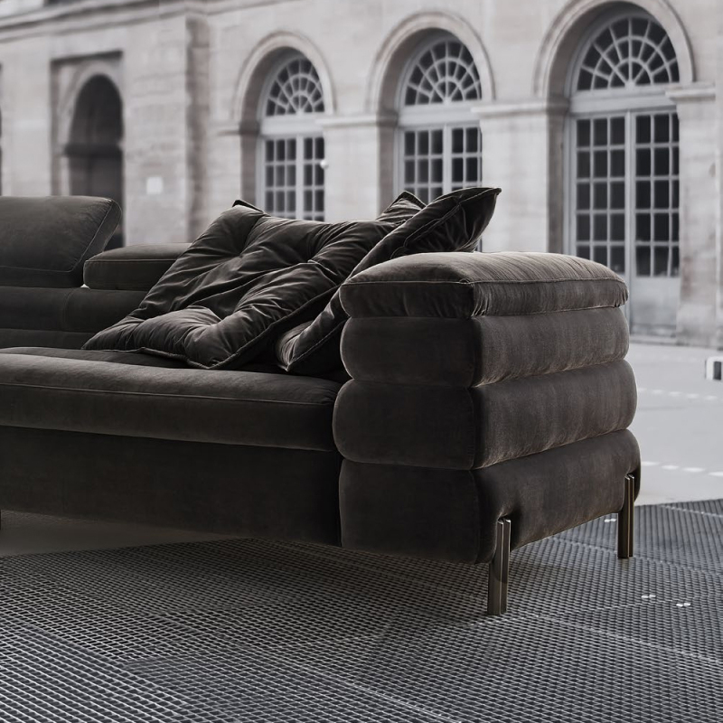 Luxury Living Room Fabric Sofa