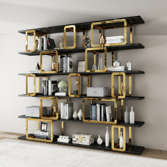 Modern and simple metal wine cabinet