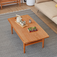 Modern coffee and coffee table set living room coffee table wood