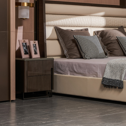 Italian minimalist bedside table bedroom bedside table