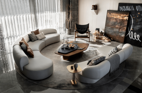 First release｜245㎡ luxury apartment in Shenyang, the interior has a unique texture!