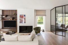 Thiết kế nội thất chung cư theo phong cách đơn giản hiện đại Bộ nội thất phòng khách
