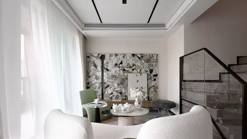 Thời trang đương đại Phong cách Châu Âu Tông màu trắng Thiết kế nội thất Dự án biệt thự