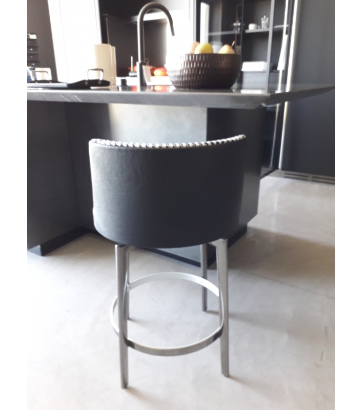 High end modern chair simple design stainless steel bar chair