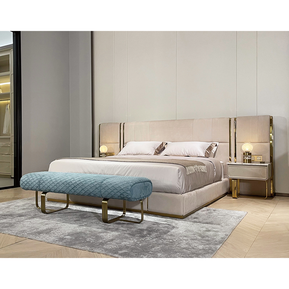 Smart Bed with Switch Panel