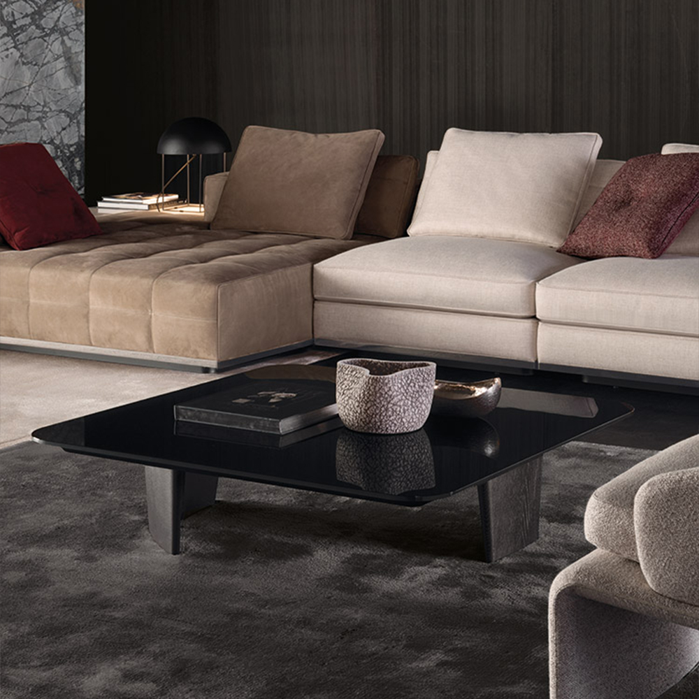 Modern White Marble Coffee Table