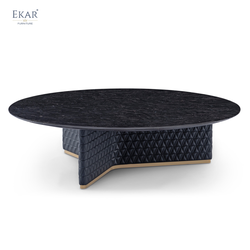 Light Luxury Marble Coffee Table - Elegant Home Décor,Living Room,Coffee table