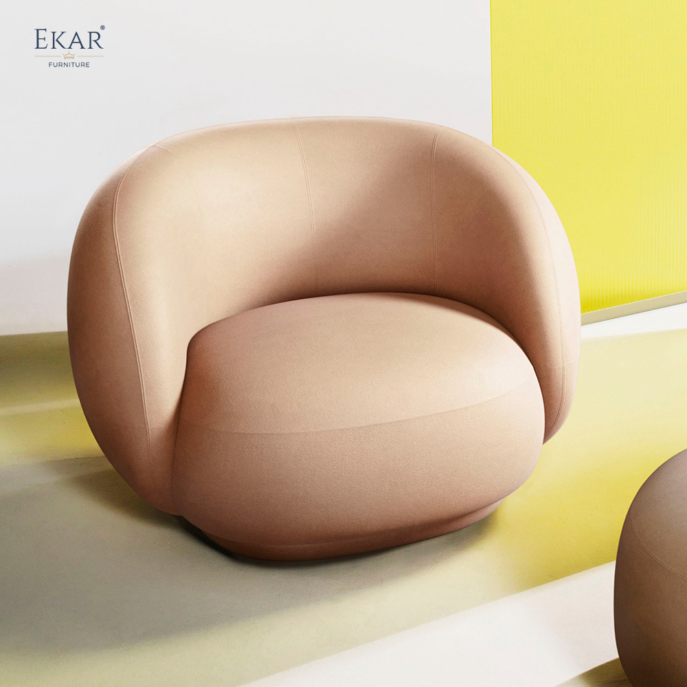 EKAR FURNITURE Fabric Lounge Chair