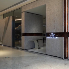 Lauren Black Gold Marble Foyer – Luxury Entryway Elegance